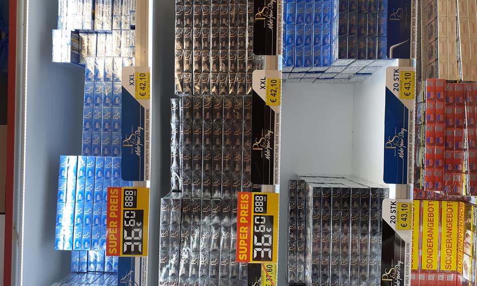 zajištěné cigarety